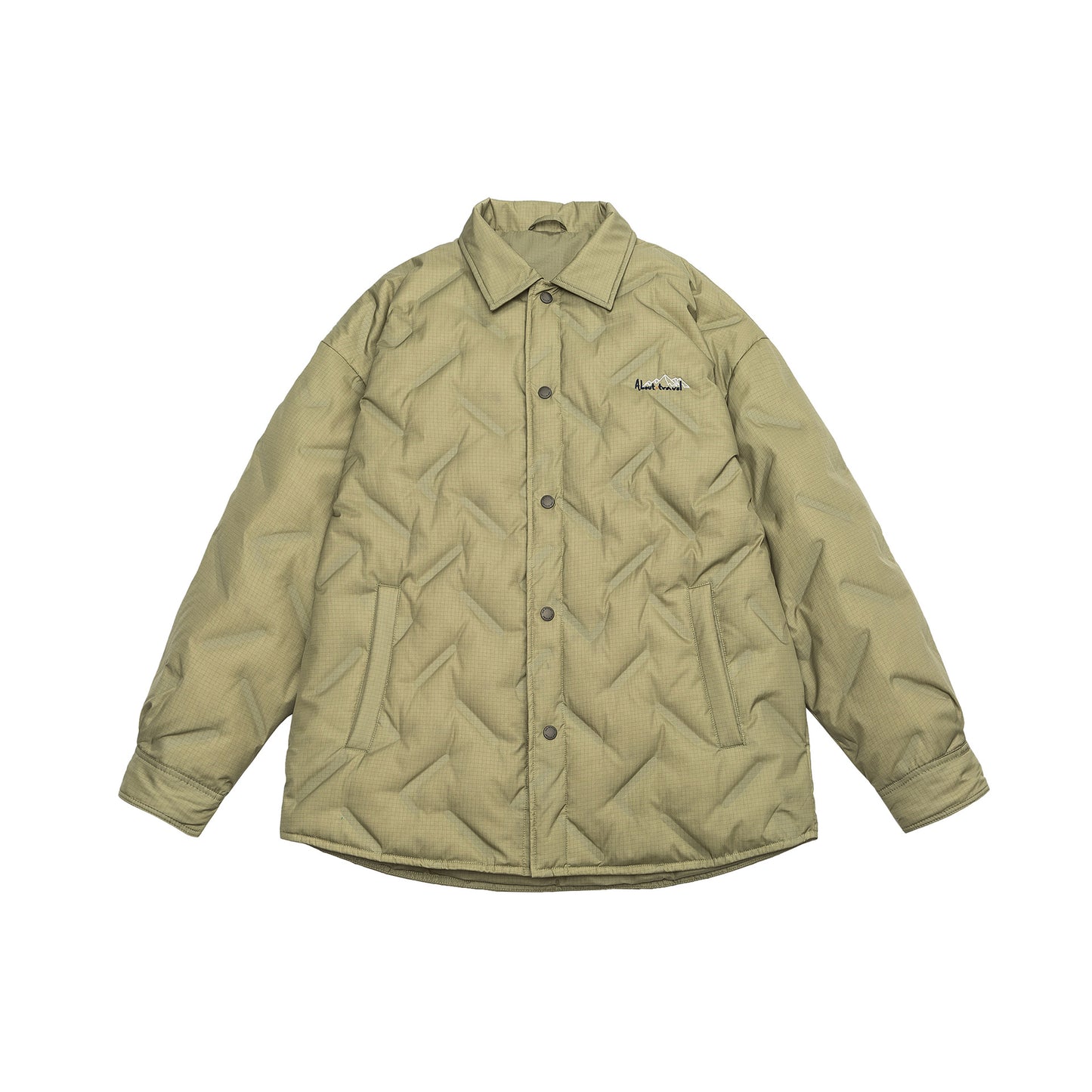 Stand-Up Collar White Duck Down Men's Warm Outerwear