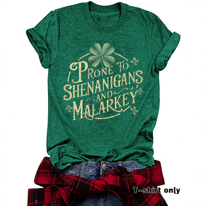 T-shirt short sleeved women's letter print