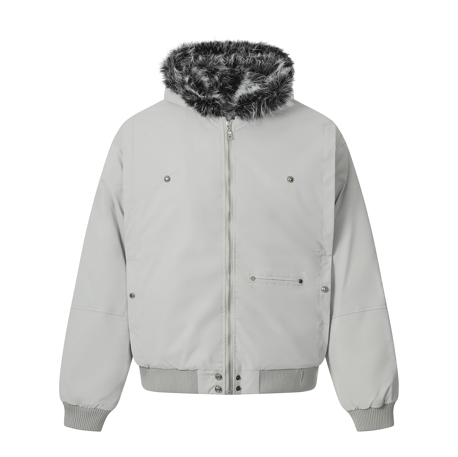 Style Hooded Short Warm Cotton Coat