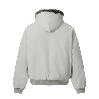 Style Hooded Short Warm Cotton Coat