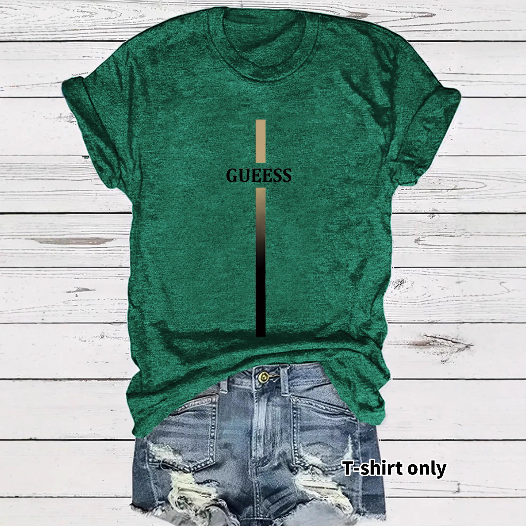 GUEESS Printed Short Sleeves